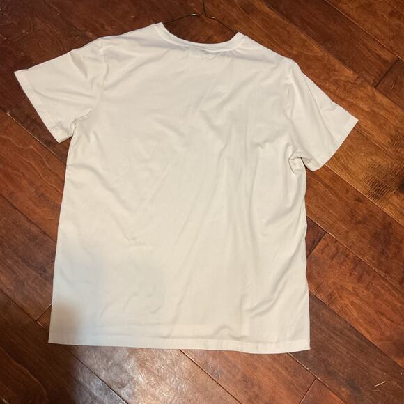 New Fashion Men's White w/ 3 Hearts - Size Medium - Picture 3 of 4